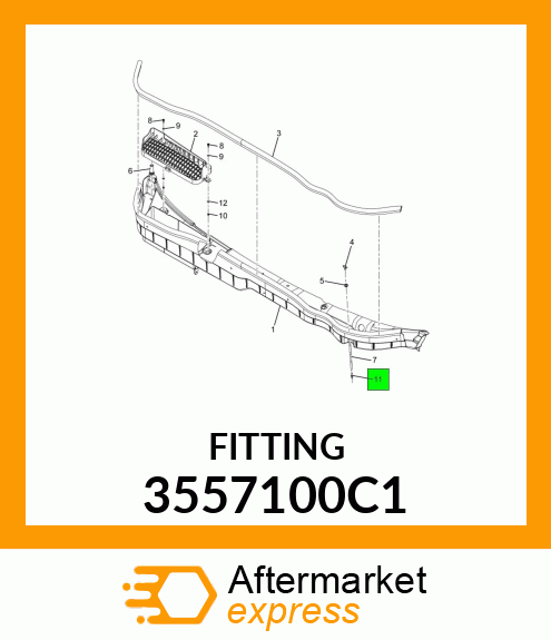 FITTING 3557100C1