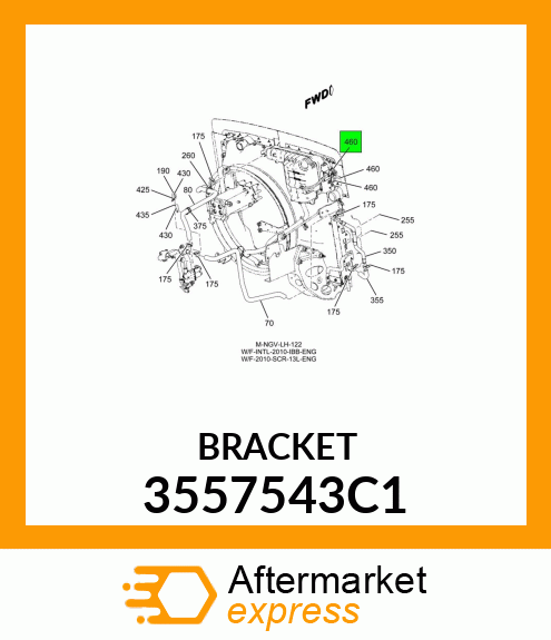 BRACKET 3557543C1