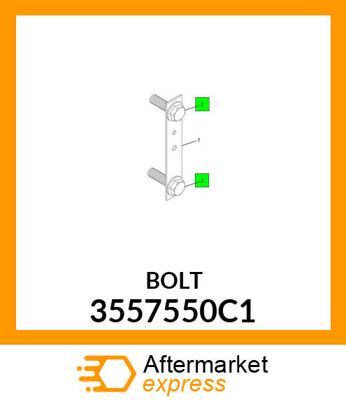 BOLT 3557550C1