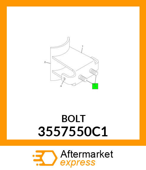 BOLT 3557550C1