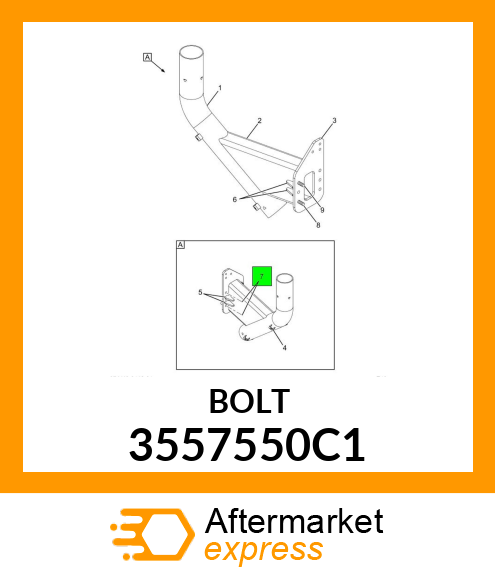 BOLT 3557550C1