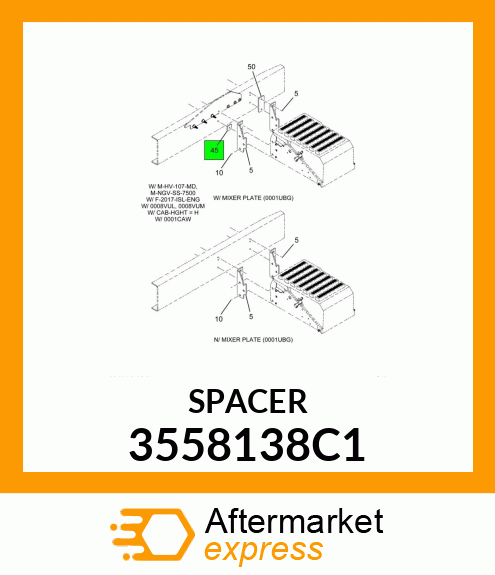 SPACER 3558138C1