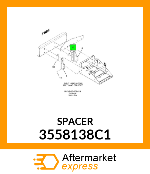 SPACER 3558138C1