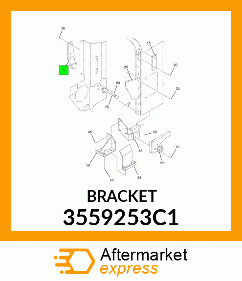 BRACKET 3559253C1