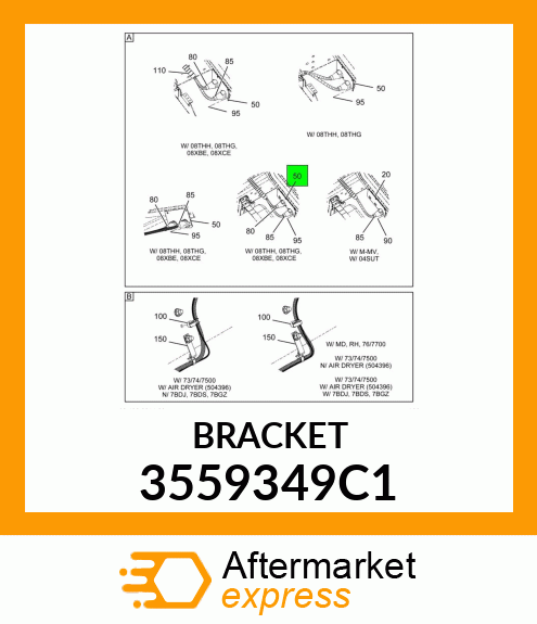 BRACKET 3559349C1