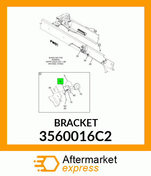 BRACKET 3560016C2