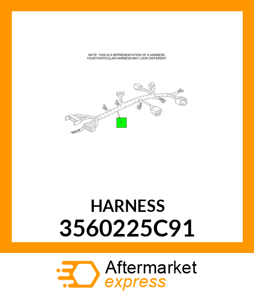 HARNESS 3560225C91