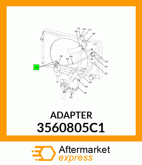 ADAPTER 3560805C1