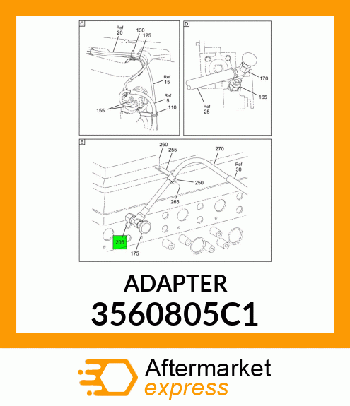 ADAPTER 3560805C1