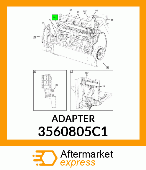 ADAPTER 3560805C1