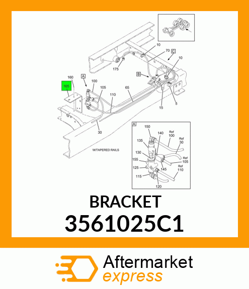 BRACKET 3561025C1