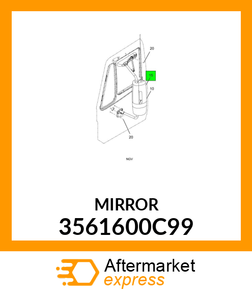 MIRROR 3561600C99