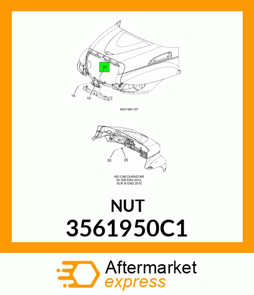 NUT 3561950C1