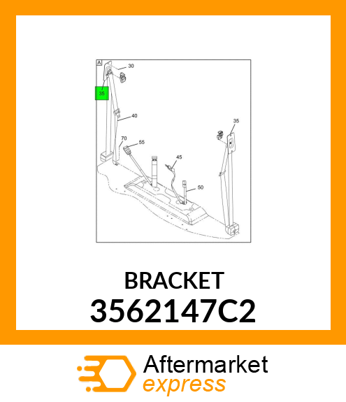 BRACKET 3562147C2