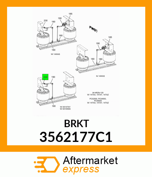 BRKT 3562177C1