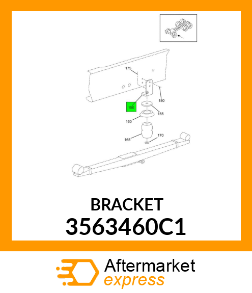 BRACKET 3563460C1