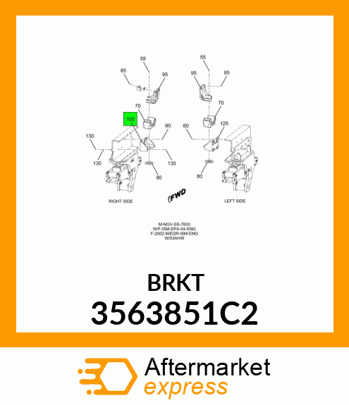 BRKT 3563851C2