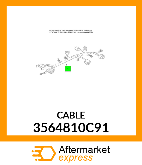 CABLE 3564810C91