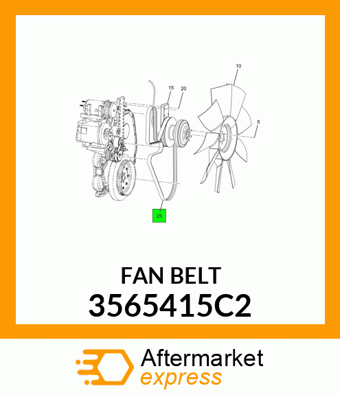 FAN_BELT 3565415C2