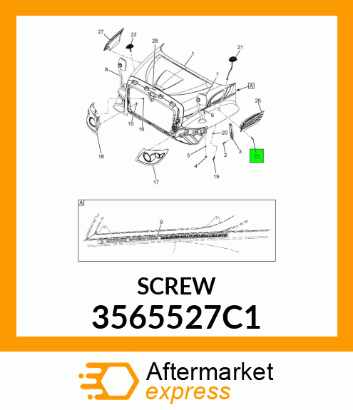 SCREW 3565527C1
