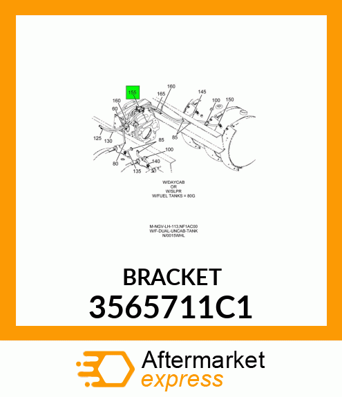 BRACKET 3565711C1