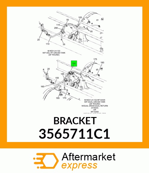 BRACKET 3565711C1