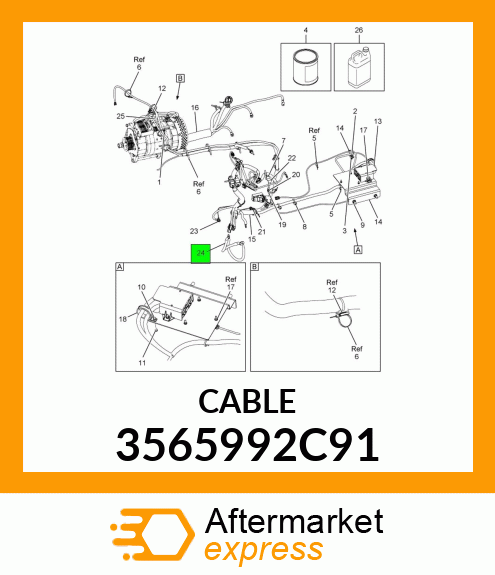 CABLE 3565992C91
