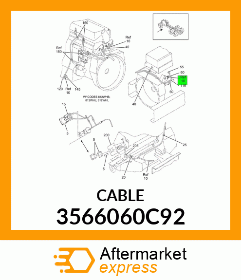 CABLE 3566060C92