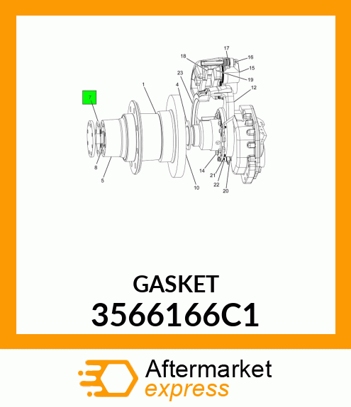 GASKET 3566166C1