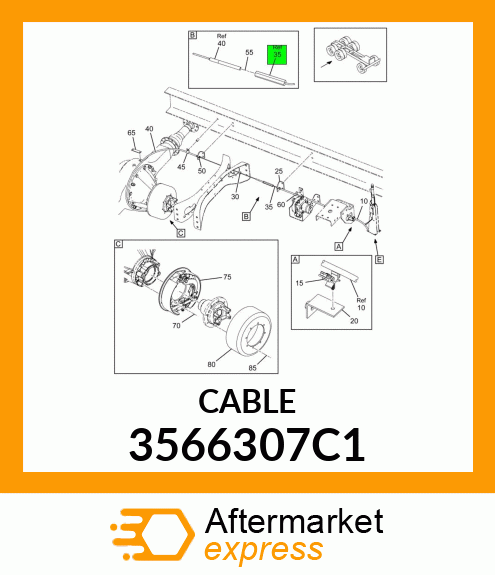 CABLE 3566307C1