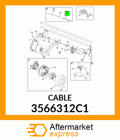 CABLE 3566312C1