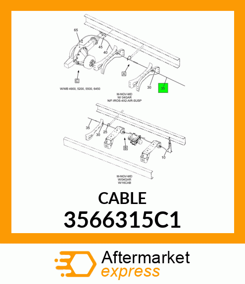 CABLE 3566315C1