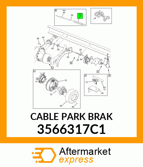 CABLE 3566317C1