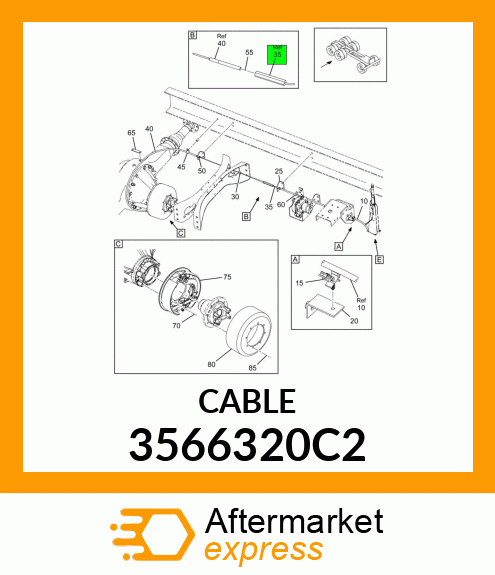 CABLE 3566320C2