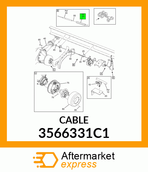 CABLE 3566331C1