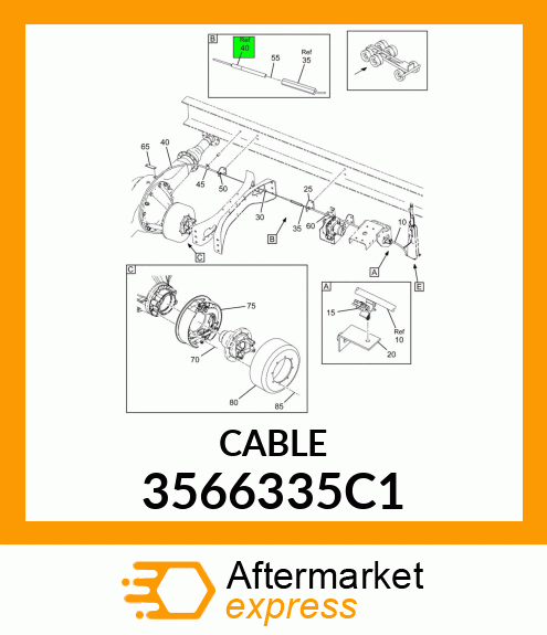 CABLE 3566335C1
