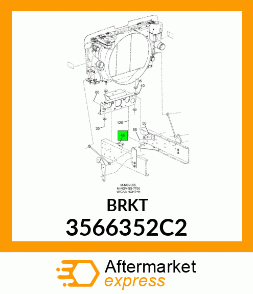 BRKT 3566352C2