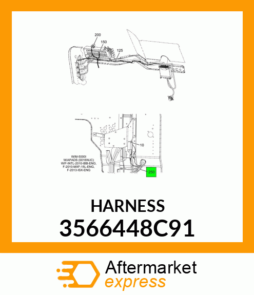 HARNESS 3566448C91