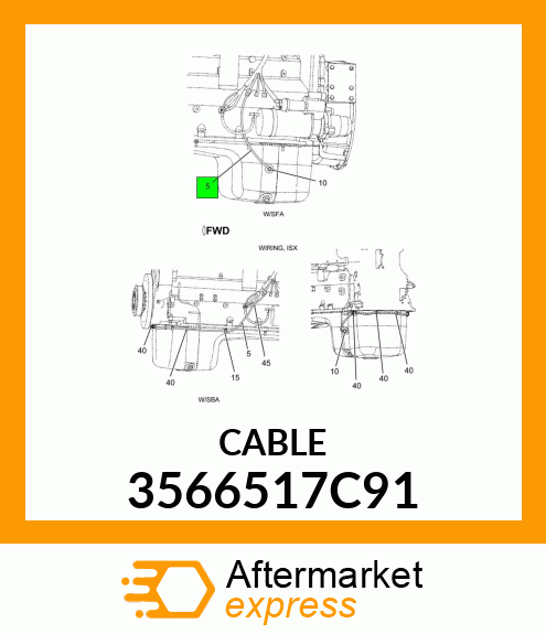 CABLE 3566517C91