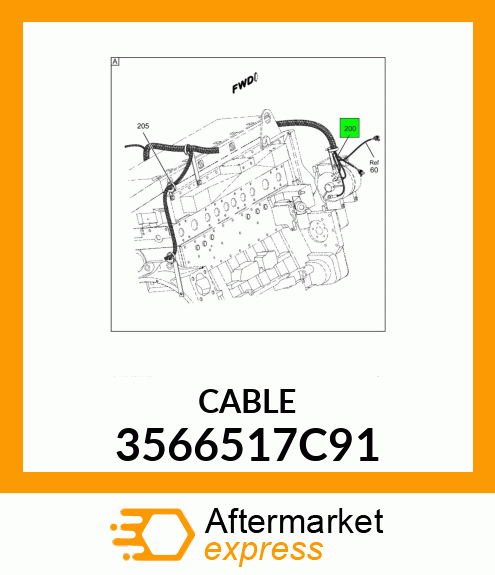 CABLE 3566517C91