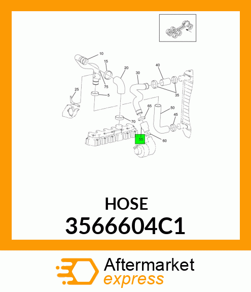 HOSE 3566604C1