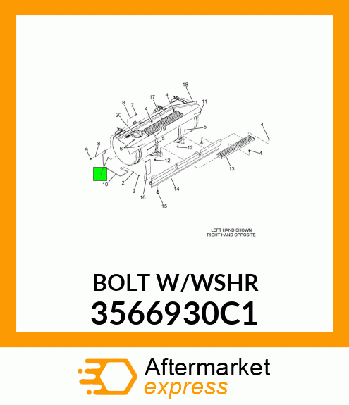 BOLTW/WSHR 3566930C1