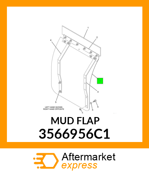 MUDFLAP 3566956C1