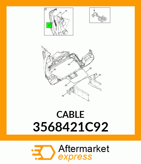 CABLE 3568421C92