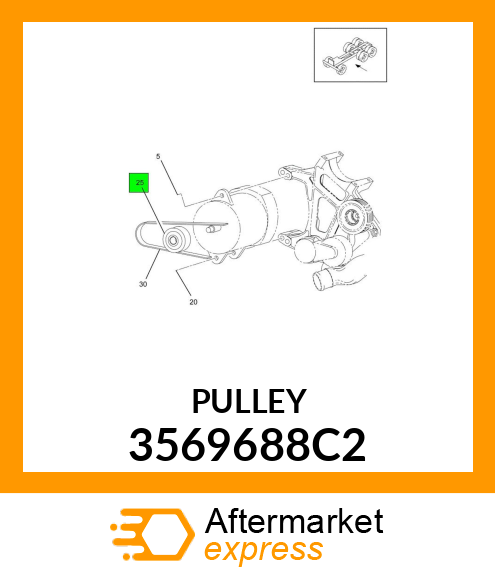 PULLEY 3569688C2