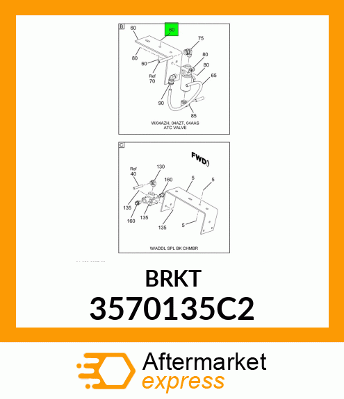 BRKT 3570135C2
