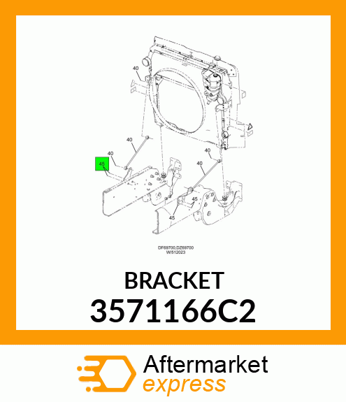 BRACKET 3571166C2