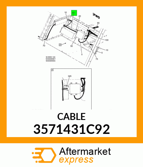 CABLE 3571431C92