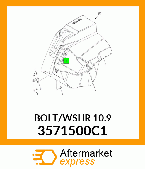 WASHER/BOLT 3571500C1