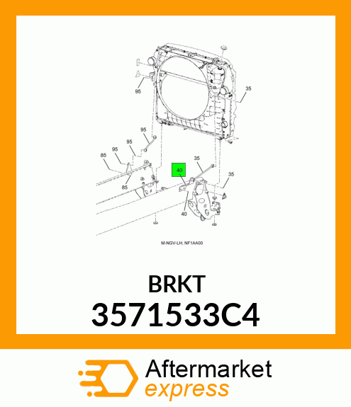 BRKT 3571533C4